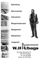 Advertentie Klussenbedrijf W.H. Ubags